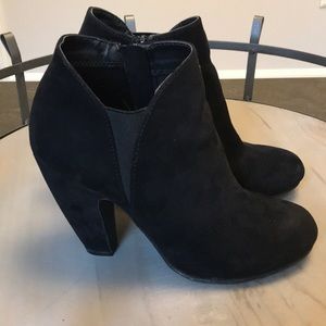 Black Heeled Booties